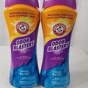 ARM & HAMMER Odor Blasters Fresh Burst In-Wash Laundry Scent Booster (2 Bottles)
